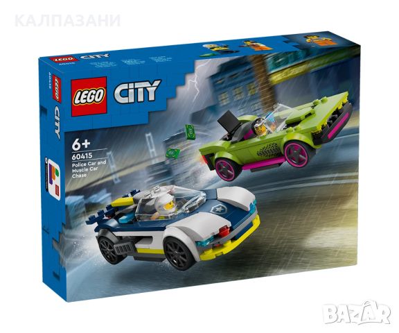 LEGO® City Police 60415 - Преследване с полицейска кола, снимка 1 - Конструктори - 46100408
