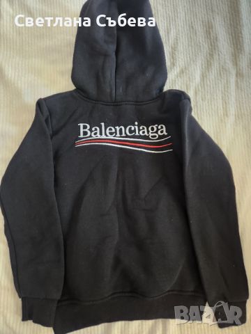 Balenciaga суичър , снимка 3 - Детски Блузи и туники - 45641874