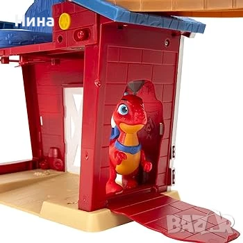 Комплект строителни блокчета: Клубна къща Дино Ранч с Дино Флаш/ Dino Ranch, снимка 5 - Конструктори - 51078214