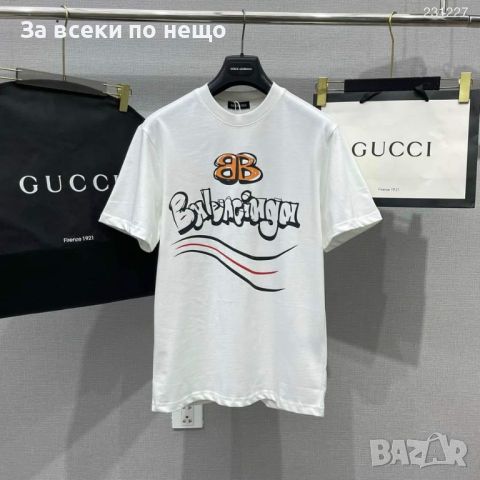 Дамска тениска Balenciaga - 3 цвята, снимка 2 - Тениски - 45248358