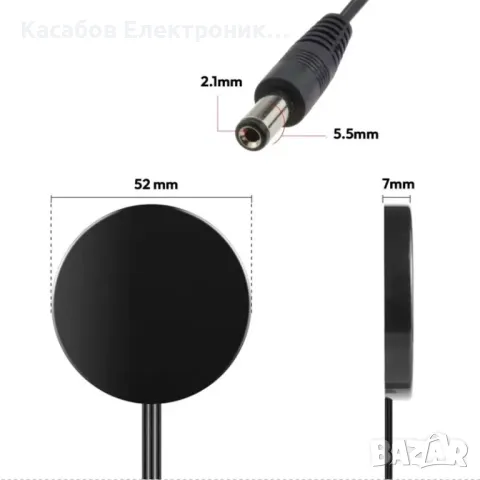 Скрит сензорен ключ за LED лента, функция димер, TOUCH бутон 5A 12V-24V, снимка 2 - Друга електроника - 47475538