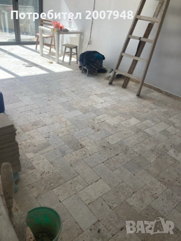 ПРОМОЦИЯ Травертин 3 см - 24 Евро кв.м с ДДС. 40х20 и 20/20 за външна настилка