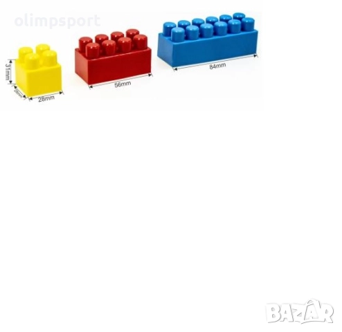 Конструктор Cimbari 200 части /270315/ Конструктор - строител, състоящ се от 200 пластмасови части, , снимка 2 - Конструктори - 52673157