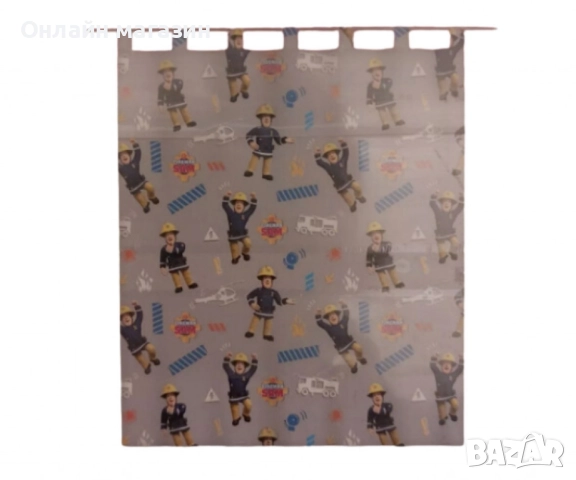 Детско перде с анимационни герои и халки, снимка 4 - Други - 51061131