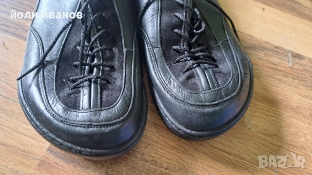 Footprints-Birkenstock original-кожени нови обувки 46 номер, снимка 2 - Маратонки - 53693800