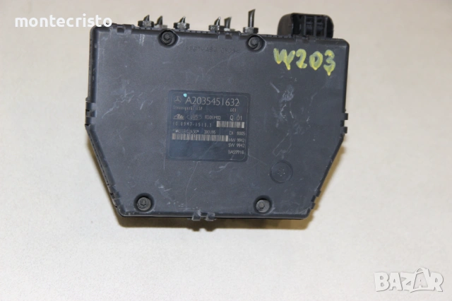 ABS модул Mercedes W203 (2000-2007г.) A2035451632 / A0044310512 / 10020402904 / 10.0204-0290.4, снимка 2 - Части - 53436701