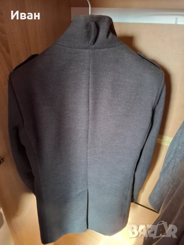 Мъжко палто CROWNLIN - XL - Като ново, снимка 4 - Палта - 53176423