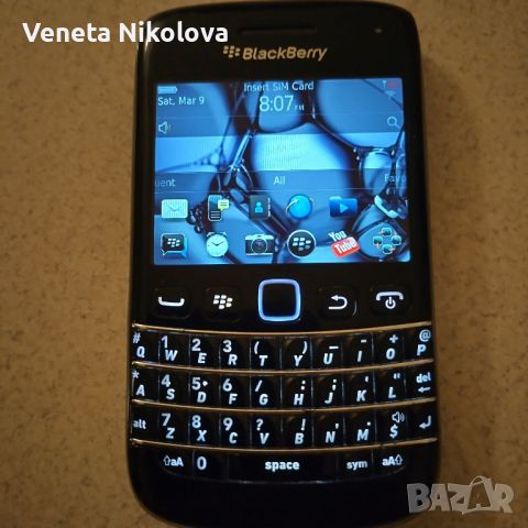 Телефон Black Bery, снимка 1 - Blackberry - 45136697