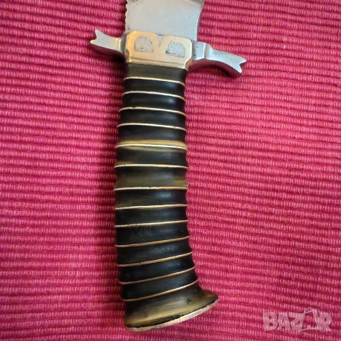 Ръчно изработен ловен нож, касапски. , снимка 7 - Ножове - 53370418