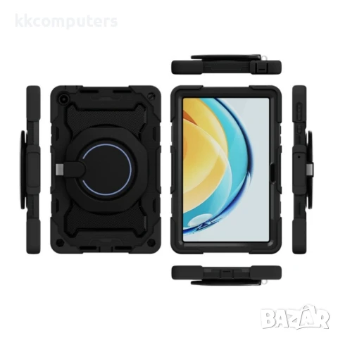 Huawei MatePad SE 10.4 2023 Силиконов Калъф TPU + PC и Протектор, снимка 6 - Калъфи, кейсове - 51040644