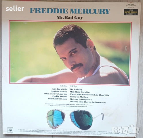 Freddie Mercury ‎– Mr. Bad Guy Издание : 🇳🇿 NEW ZEALAND 1985г Състояние на винила:едната страна е , снимка 2 - Грамофонни плочи - 53923816