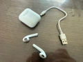 слушалки Apple AirPods 2nd gen (EMC 3185) with Protective Case цена 30 лв 2 бр използвани слушалки, , снимка 4