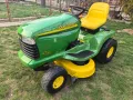 КАТО НОВА!! JOHN DEERE LT 160 ТРАКТОРНА КОСАЧКА ТРАКТОР KOHLER 16к.с, снимка 3