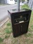Стар, ретро, античен радио грамофон Philips  аудио комбайн, лампово радио шкаф,немски, снимка 8
