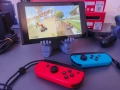 Nintendo Switch с поставен чип, 128GB и 16 игри , снимка 5