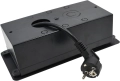 Вграден прибиращ се контакт CHENGPI – 2x220V + 2xUSB, снимка 2
