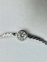Сребърна гривна с мойсанит (Диамант) 0.5 карата, снимка 5