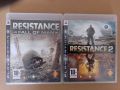 Resistance 1 + 2 PS3 като нови, снимка 1