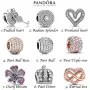 Сребърни талисмани PANDORA 925 Колекция Pavé, снимка 1