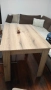 Маса и скрин дъб евок заедно се продават , снимка 1