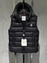 Moncler черен мъжки елек , снимка 1