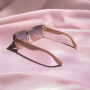 Луксозни дамски слънчеви очила Pink Euphoria YJZ123, снимка 2
