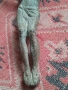 Стара метална фигура на Исус Христос 53662, снимка 3