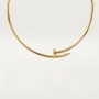 CARTIER Nail Juste un Clou Classic Gold Колие Пирон, снимка 10