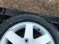 ЧИСТО НОВО Алуминиева джанта 14цола 4x100+НОВА ГУМА Continental за Toyota,Suzuki,Kia,Hyundai,Subaru, снимка 9