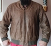 Винтидж Jos. A. Bank кожено кафяво Bomber Aviator Пилотско Хл, снимка 7