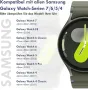 каишка за часовник Samsung Galaxy Watch 7/6/5/4 40 mm 44 mm/Watch 6 Classic 43 mm 47 mm/Watch 5 Pro, снимка 3