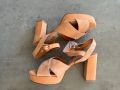 Нови сандали с ток Tamaris, снимка 1 - Дамски обувки на ток - 45435220