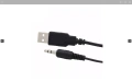 USB AUX букса с кабел за кола, снимка 3