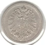 Germany-5 Pfennig-1876 A-KM# 3-Wilhelm I-type 1-large shield, снимка 2