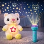 Плюшена играчка с нощна лампа 2в1 + детски фенер-проектор със светлинни картинки., снимка 3