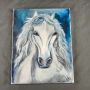 Интересна картина на кон подписана #6363 35 х 46 см, снимка 1