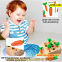 Детска играчка сандък с моркови тип сортер - КОД 3510, снимка 10
