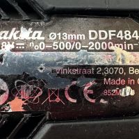 Makita DDF 484 - Безчетков винтоверт Black Edition 18V, снимка 4 - Винтоверти - 45381677