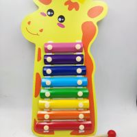 Пиано дървено жираф , снимка 1 - Музикални играчки - 45826602