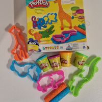 Playdoh - Детски комплект Crazy Zoo, снимка 1 - Пластелини, моделини и пясъци - 45509151