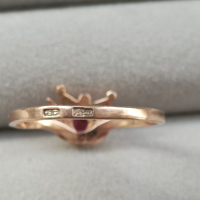 Руски златен пръстен , снимка 2 - Пръстени - 44949608