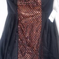 Официална черна рокля , снимка 2 - Рокли - 45688993