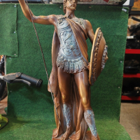 Статуетка римски войн 53/28 см, снимка 1 - Антикварни и старинни предмети - 45018863
