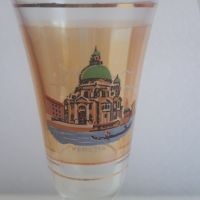 Шест цветни чаши за питиета с различни рисунки на Венеция, снимка 6 - Чаши - 45083750