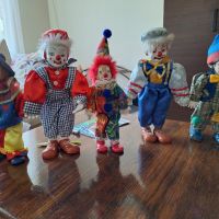 Порцеланови кукли Клоуни, снимка 1 - Кукли - 45796815
