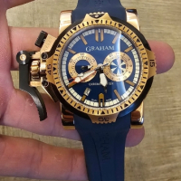 Луксозен мъжки часовник Graham , снимка 1 - Мъжки - 45023997