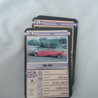 ретро карти с коли серийни, снимка 1 - Колекции - 45061813