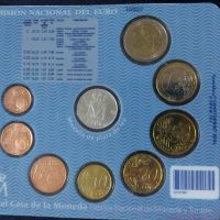 Испания 2006 – Комплектен банков евро сет от 1 цент до 2 евро + възпоменателен медал Колумб, снимка 3 - Нумизматика и бонистика - 45544820