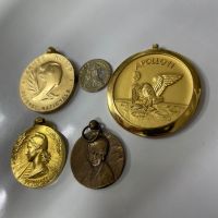 Лот медали 5 броя, снимка 1 - Антикварни и старинни предмети - 45732490