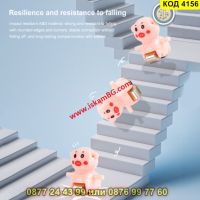 Детска играчка прасенца които се катерят по стълба и се пързалят - КОД 4156, снимка 8 - Музикални играчки - 45510309